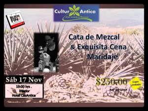 Cata de Mezcal & Cena Maridaje